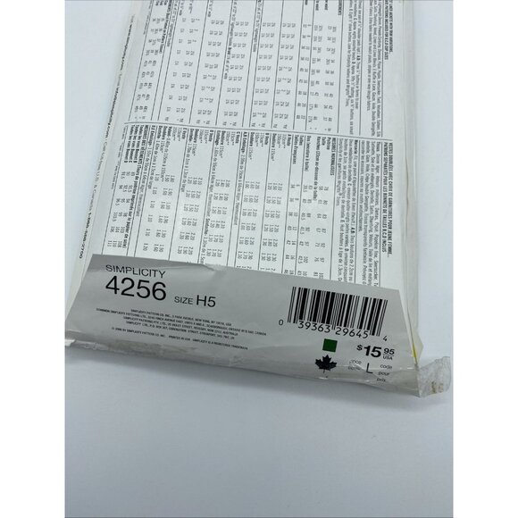 Simplicity 4256 Pattern Jacket Coat Size 6 8 10 12 14 Uncut Threads Magazine - Picture 3 of 6